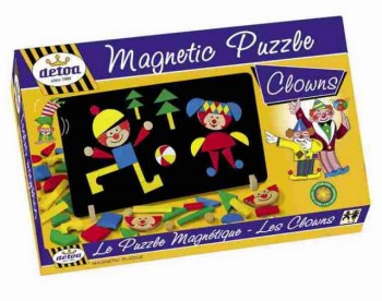 Magnetické puzzle Klauni