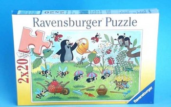 Puzzle: Krtek na zahrádce 2x20d